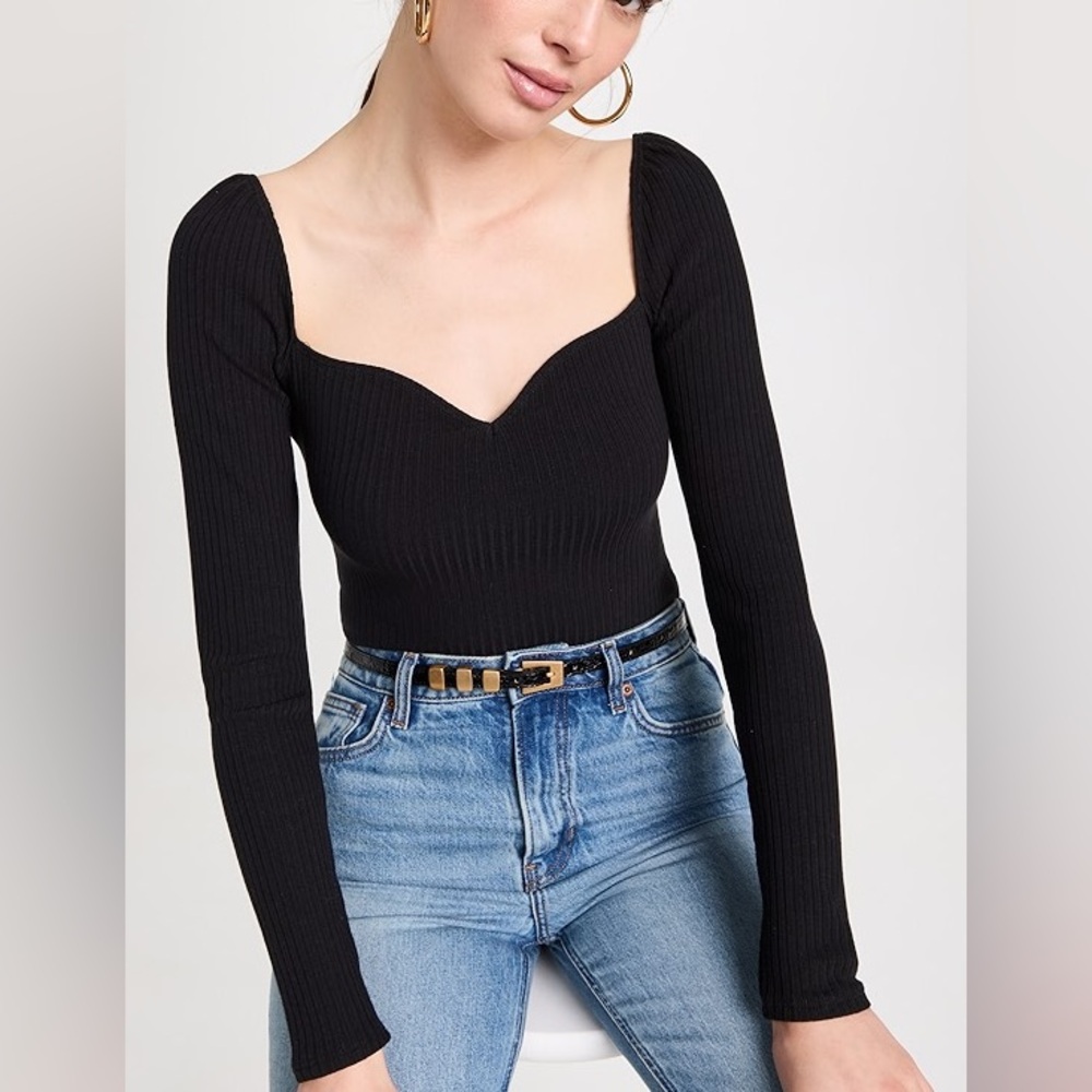 Reformation October Knit Top Size Medium
